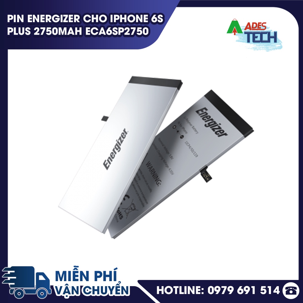 Pin Energizer cho iPhone 6s Plus 2750mAh ECA6SP2750 - BẢO HÀNH 12 THÁNG