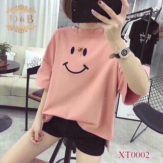 Áo tay lỡ mặt cười