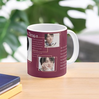 Cốc Sứ In Hình Và Bản Nhạc Jungkook BTS