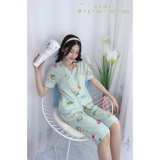 BỘ NGỦ QUẦN LỬNG LỤA THÁI BIGSIZE 45-75KG