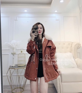 ÁO PASKA LÓT LÔNG CỔ LÔNG ( siêu đẹp )