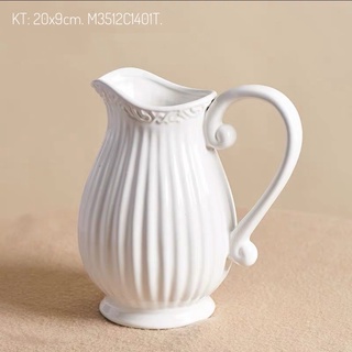 Bình hoa gốm sứ phong cách Bắc Âu. (BNKSU001401T)