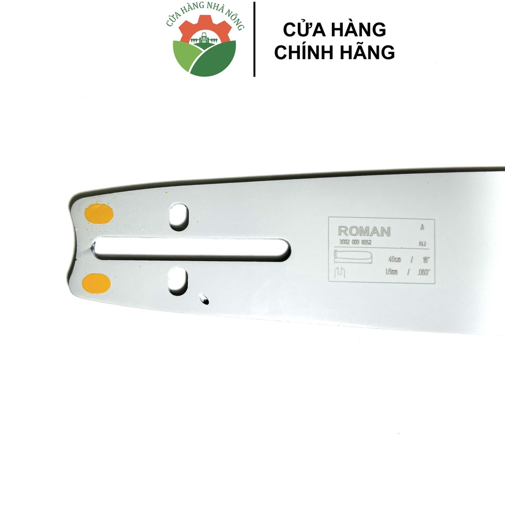 Lam máy cưa ROMAN 5 tấc dài 40cm / 18 inch chân xích 1.6mm