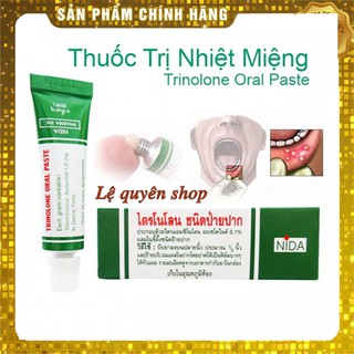 [Hiệu Qủa 100%]Kem Bôi Nhiệt Miệng Trinolone Oral Paste Thái Lan 5gr