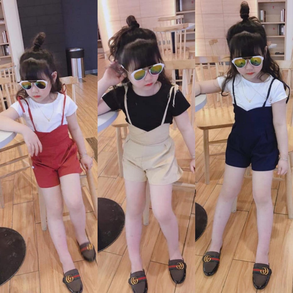 SET ĐỒ YẾM CHO BÉ GÁI 2-3Y (giao màu ngẫu nhiên)