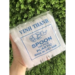 Túi 60 thìa nhựa dùng 1 lần
