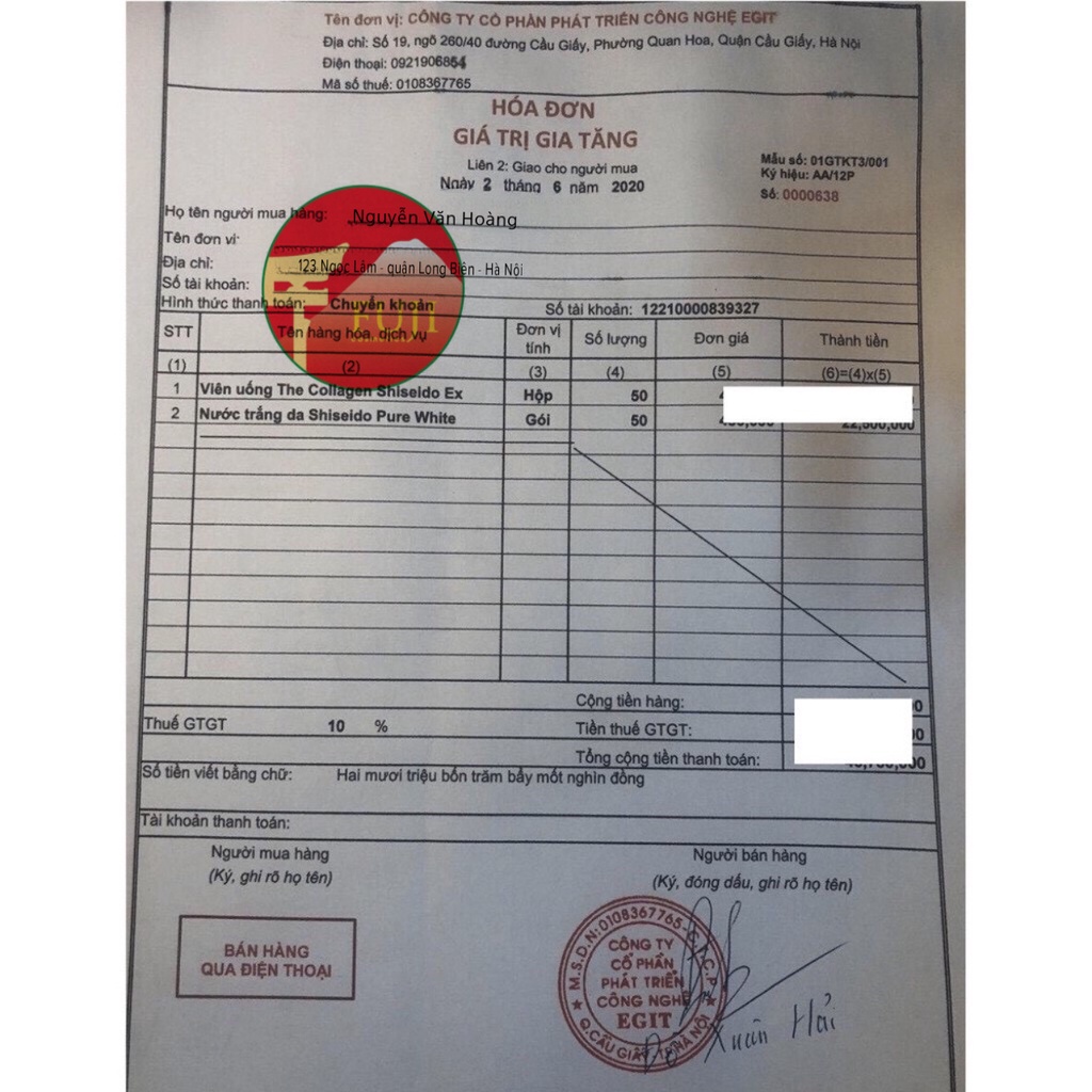 Nước uống trắng da Pure White Collagen Shiseido Fujicosmetic hộp 10 lọ