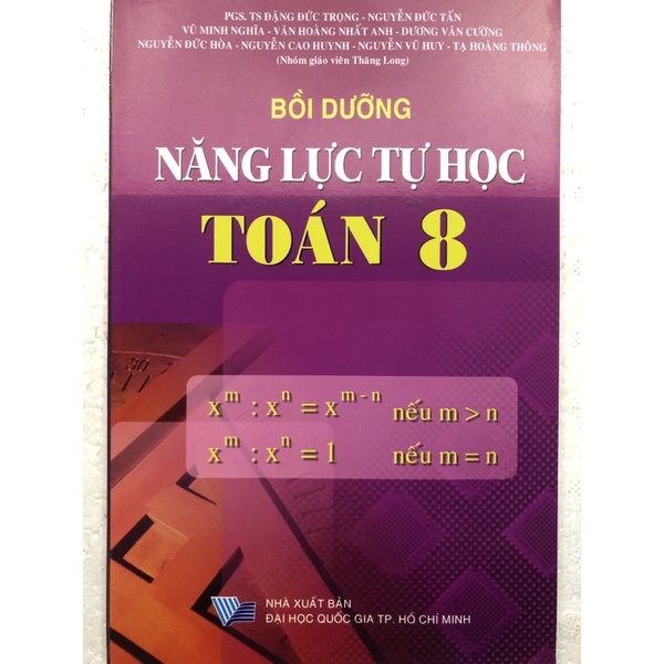 Sách - Bồi dưỡng năng lực tự học Toán 8