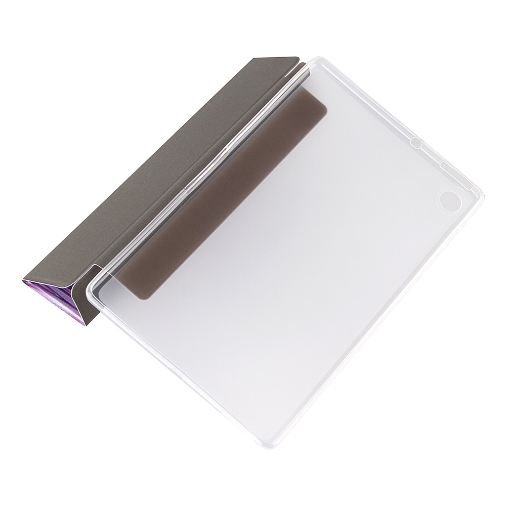 Bao da máy tính bảng nắp lật bằng da PU và TPU mỏng dành cho Lenovo Tab M10 FHD Plus  TB-X606F/TB-X606X