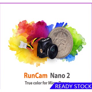 FL【COD Ready】Bộ camera RunCam Nano 2 1/3" 700TVL 1.8/2.1mm FOV 155/170 độ CMOS cho drone FPV