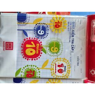 Giấy Kiểm tra Hồng Hà Cấp 1
