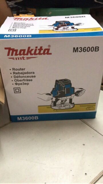 Máy phay makita M3600 12mm - hàng cao cấp