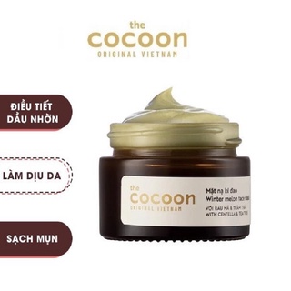 Mặt nạ bí đao the cocoon 100ml - 30ml da dầu và mụn ẩn