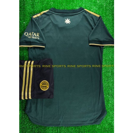 Bộ áo bóng đá Bayer sân khách xanh Super ( F1 ) hàng thailand 2021-2022