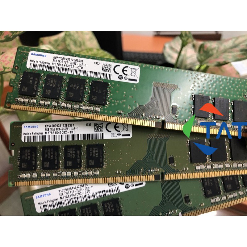 RAM 8GB DDR4 Kingston Samsung Hynix Bus 2400MHz 2666MHz 1.2V Dùng Cho Máy Tính Bàn PC Desktop Bảo hành 36 tháng 1 đổi 1
