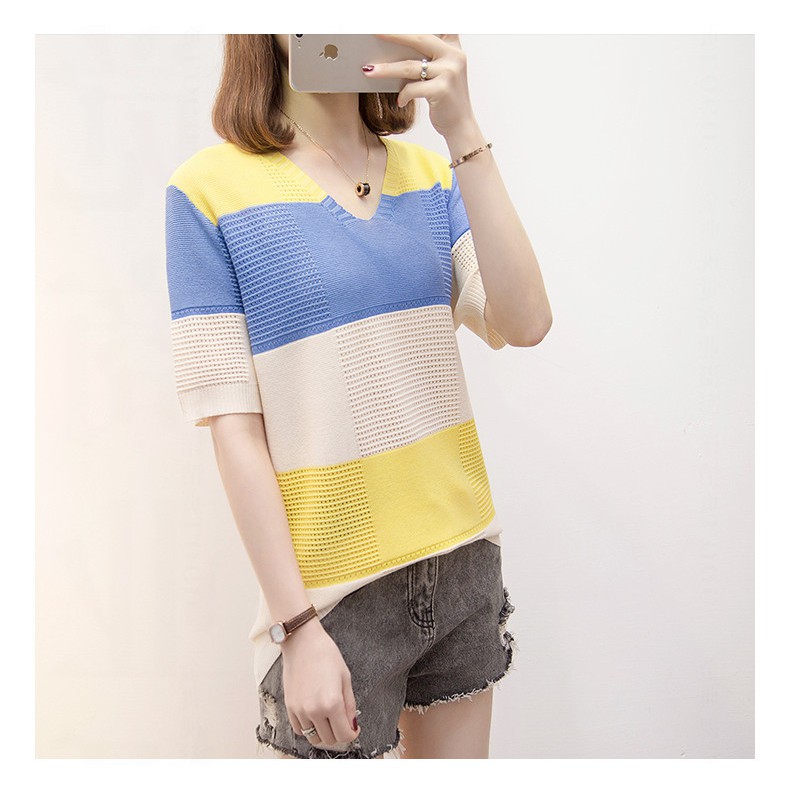 ÁO LEN LƯỚI MỎNG PHONG CÁCH HÀN QUỐC- MẶC 4 MÙA | BigBuy360 - bigbuy360.vn