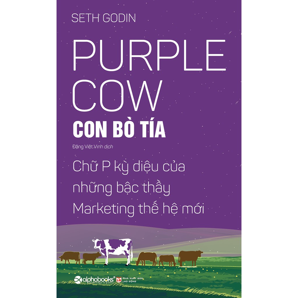 Sách - Con Bò Tía - Chữ P Kỳ Diệu Của Những Bậc Thầy Marketing Thế Hệ Mới
