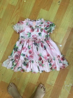 Váy bèo hoa cho bé gái( sale cắt mã)