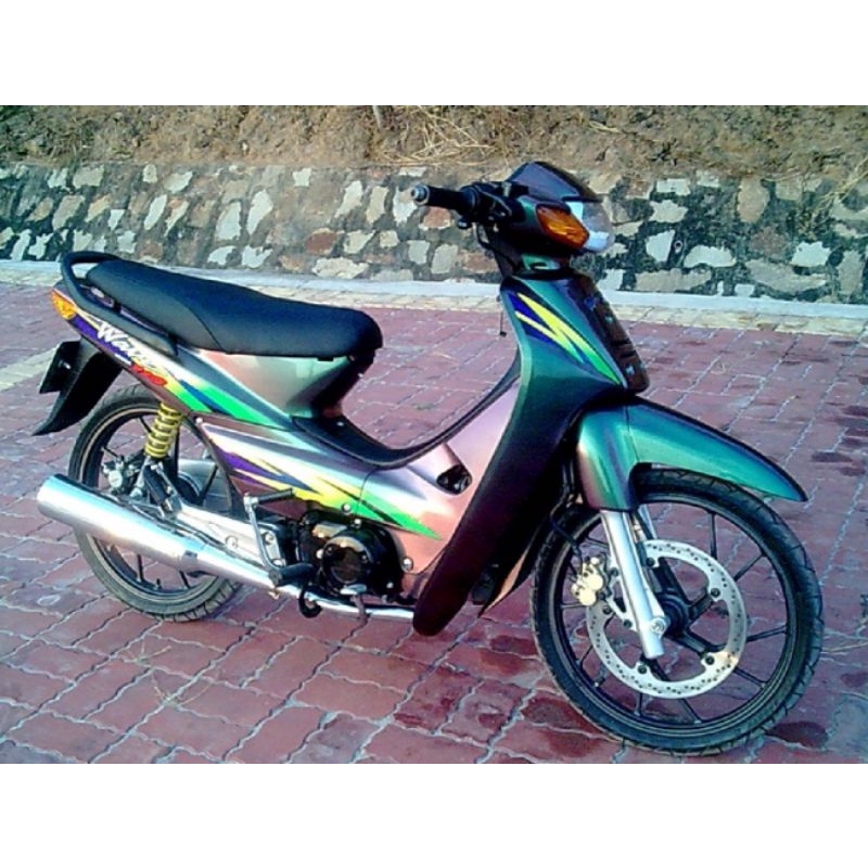 Tem rời dán xe wave nhỏ