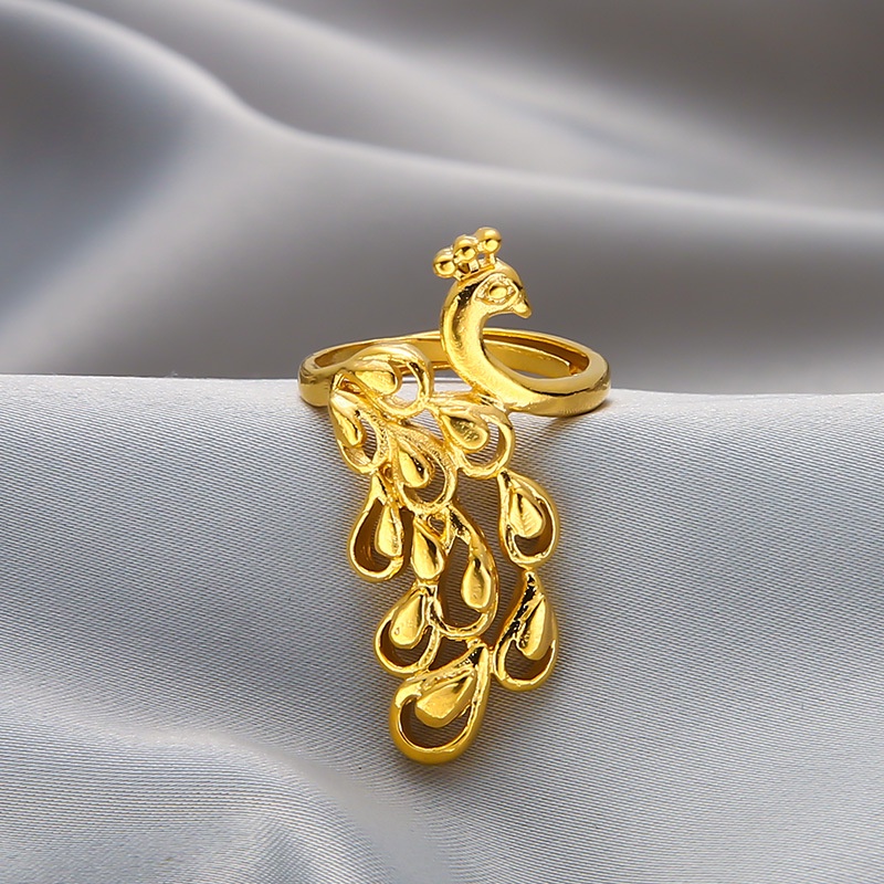 Nhẫn Vàng 999 Họa Tiết Hoa Lớn Không Phai Màu Cho Nữ