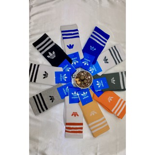 Vớ Adidas thể thao nhiều màu cổ cao