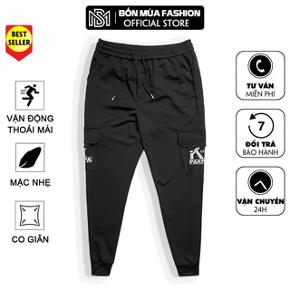 Quần jogger nam - Quần thể thao nam có túi hộp, dáng thể thao, mặc phong cách cá tính, JG.229