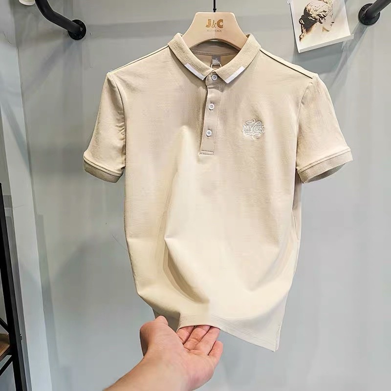 ANA29 - ÁO POLO NAM CỔ PHỐI THÊU MYCK | WebRaoVat - webraovat.net.vn