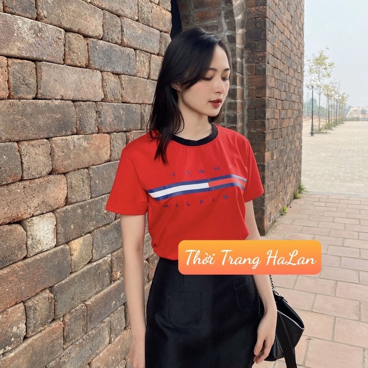 Áo Tommy thun xuất phông cotton nam nữ cao cấp | BigBuy360 - bigbuy360.vn