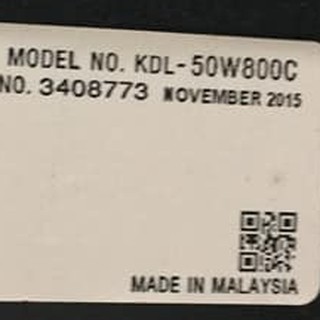 T.con lai 43W800C, 50W800C