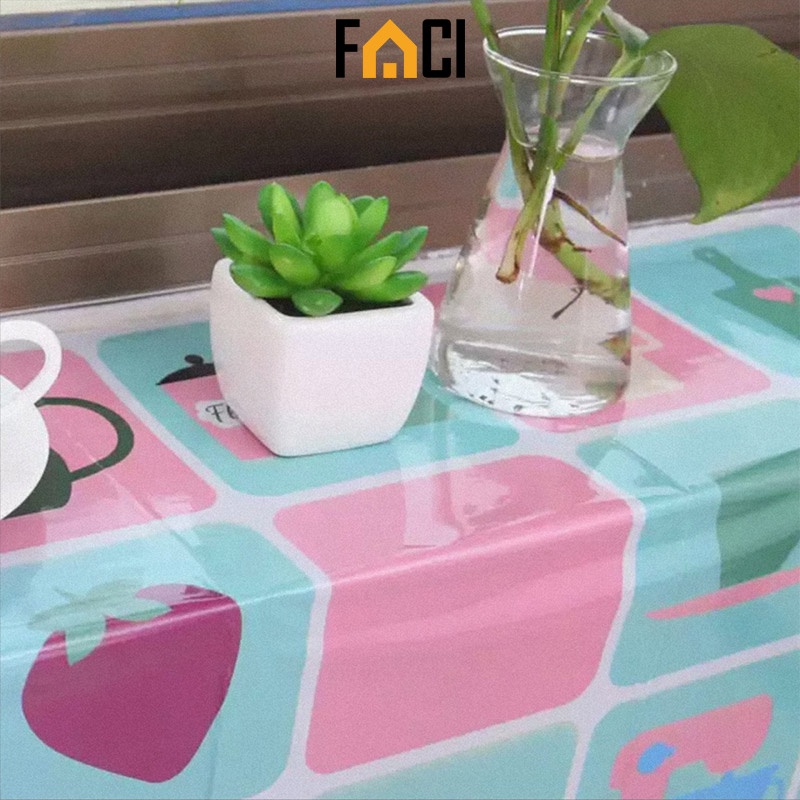 Giấy dán tường decal dán bếp chống dầu mỡ 3d chịu nhiệt 75*45cm Faci_Official