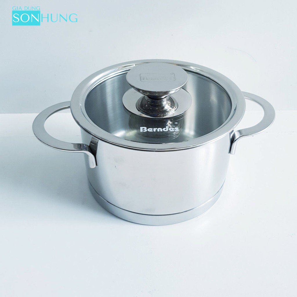 BỘ NỒI 5 MÓN CÓ HẤP BERNDES MILLESIMA 066700 NHẬP KHẨU ĐỨC