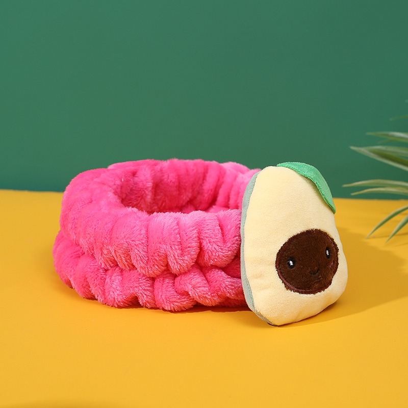 Băng đô cài tóc hình quả bơ dễ thương phong cách Hàn Quốc