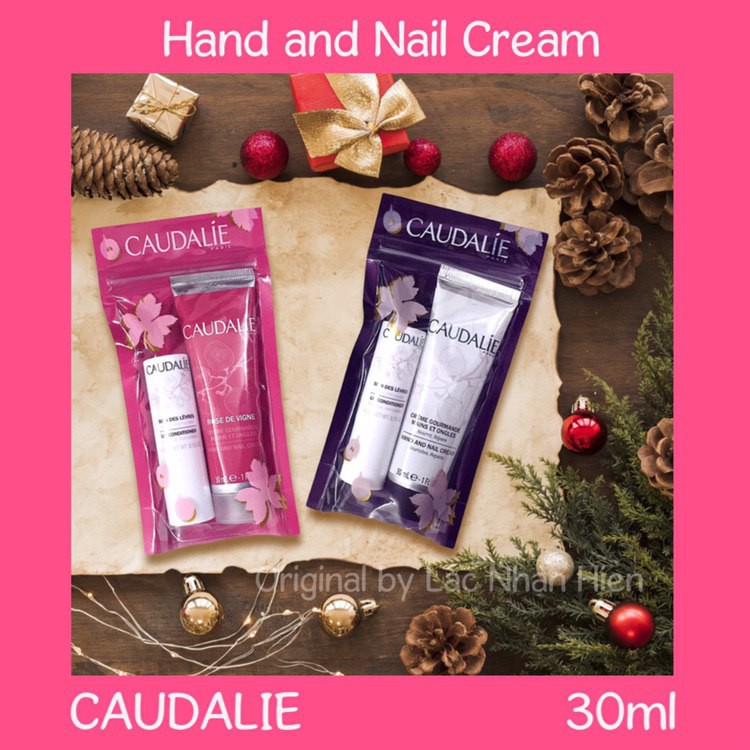 KEM DƯỠNG DA TAY VÀ MÓNG TAY CAUDALIE HƯƠNG HOA HỒNG ❤ CAUDALIE ROSE DE VIGNE HAND AND NAIL CREAM (Bản mini 30ml) | WebRaoVat - webraovat.net.vn