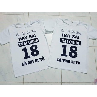 Áo cặp thời trang