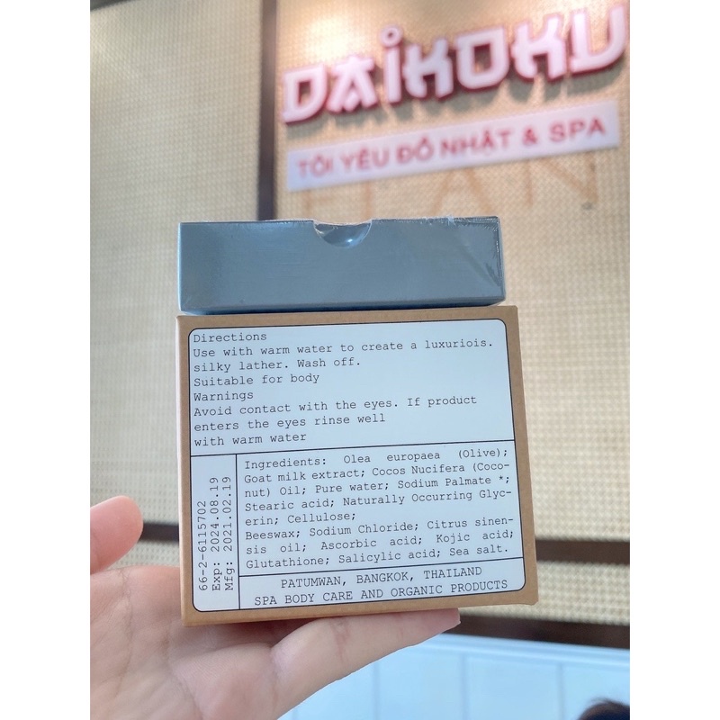 Xà Phòng Trắng Da The Oren Whitening & Exfofiating