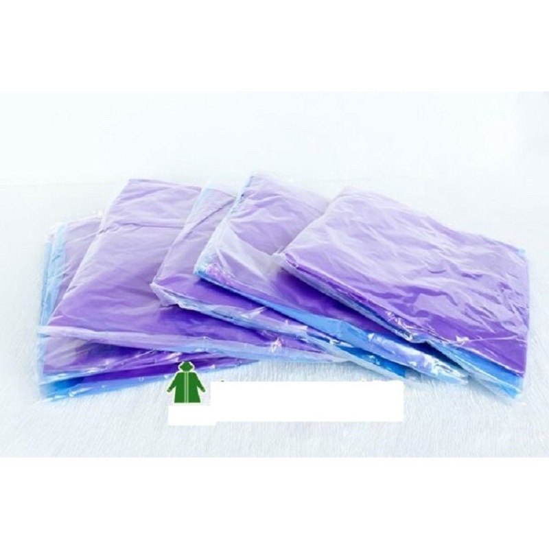 Bộ quần áo mưa 1 màu trong Điện Hương
