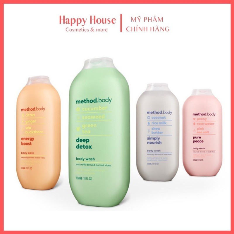 SỮA TẮM METHOD BODY ÚC - 532ml
