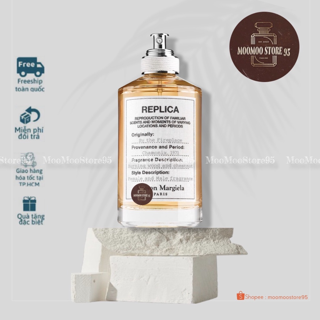 -MooMoo- Replica  By the Fireplace EDT |  Nước hoa Unisex | Thanh lịch, Cuốn hút