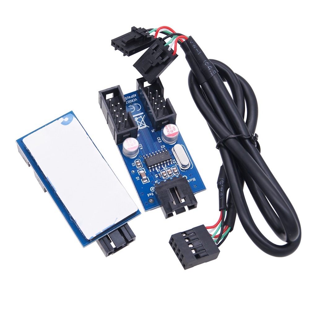 Dây Cáp Chia Cổng USB 2.0 9Pin Từ 1 Sang 2 / 4