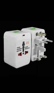 Ổ cẮm du lịch đa năng 2 cổng usb