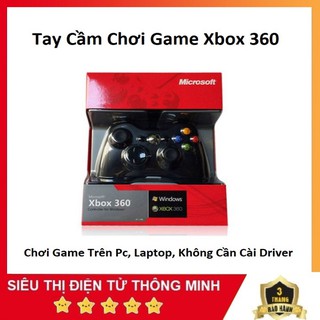 Tay Cầm Chơi Game Xbox 360 Usb - Tay Cầm Chơi Game PC, LapTop, Cắm Cổng USB