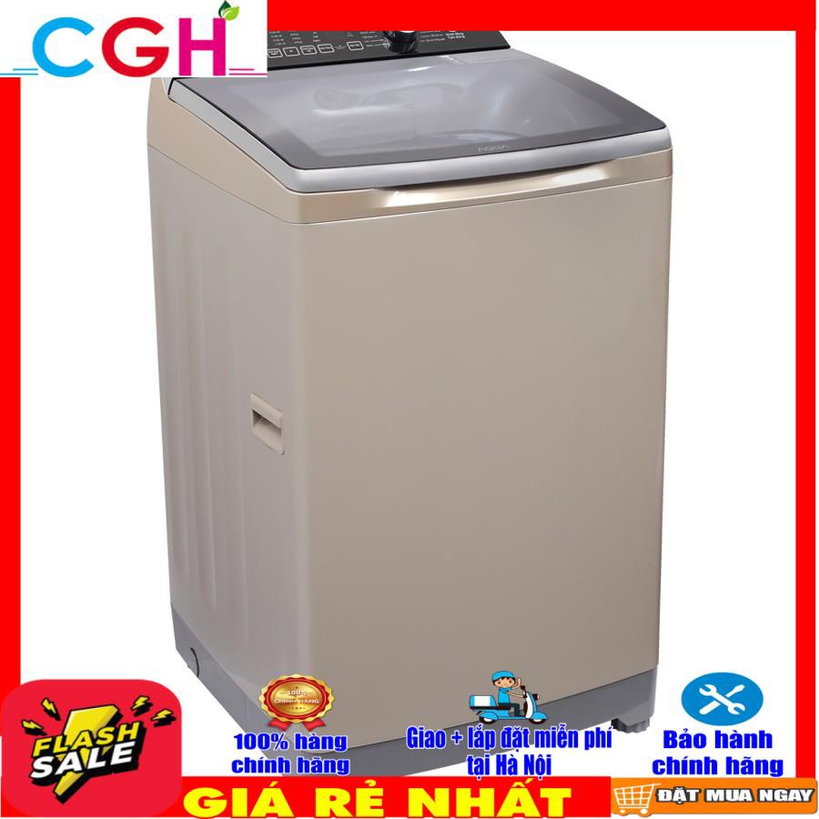 Máy giặt Aqua Inverter 10 Kg cửa trên AQW-DR100ET N