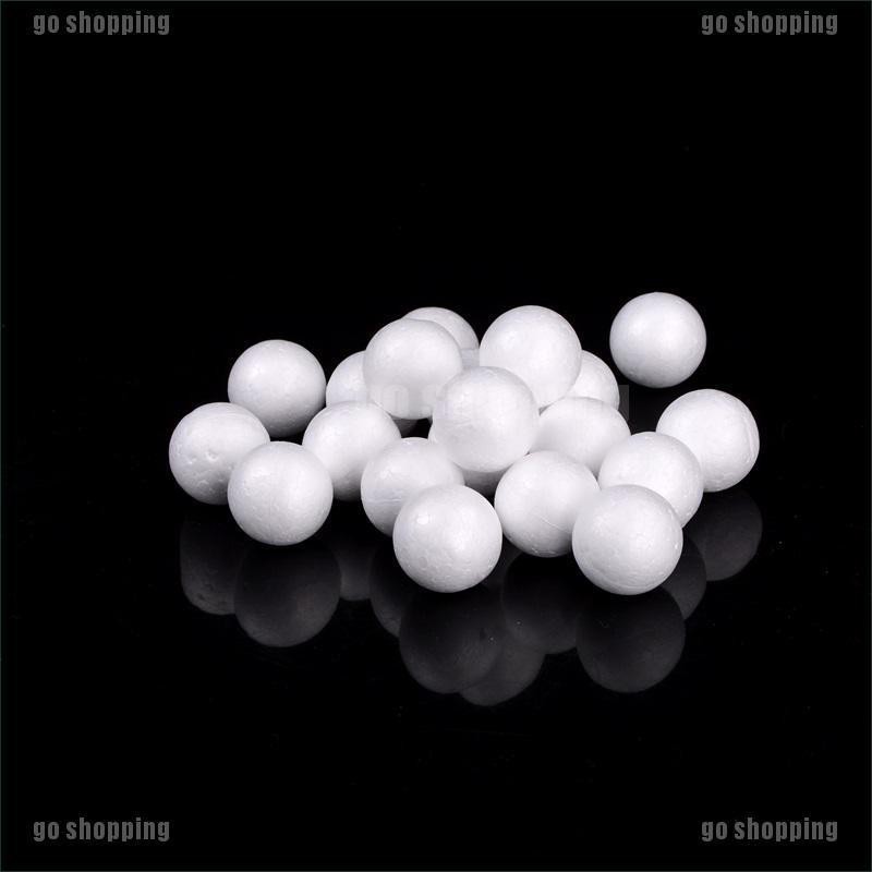 {go shopping}20/40/100 PCS 10-40mm Modelling Polystyrene Styrofoam Foam Ball