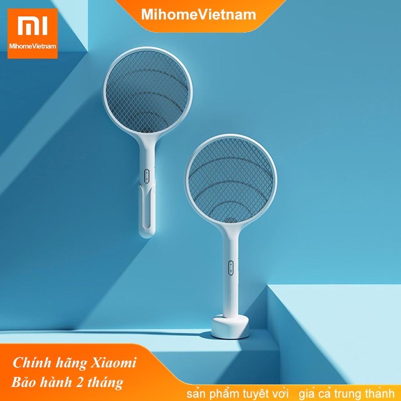 Vợt Diệt Muỗi Xiaomi Qualitell Tiện Lợi-Vợt bắt muỗi Qualitell trắng