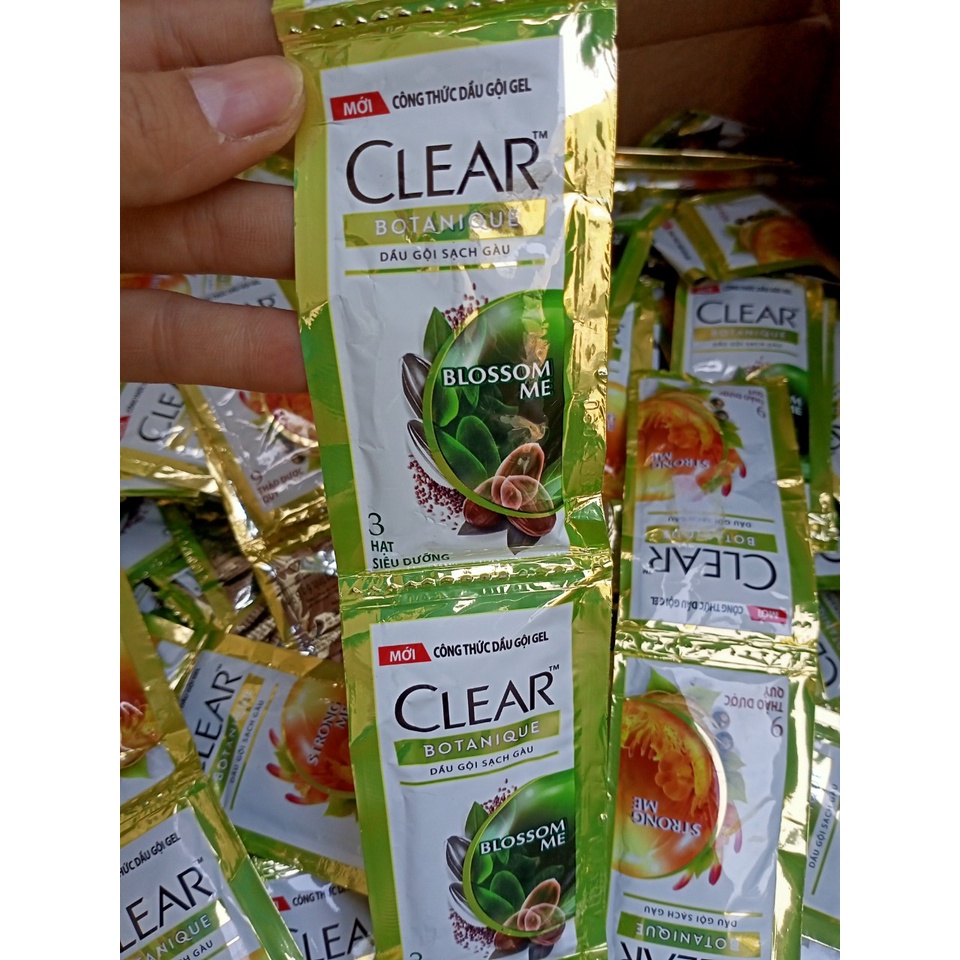 Set 10 gói dầu gội tinh dầu 6g (dành cho da nhờn, da khô, 9 loại thảo dược) | BigBuy360 - bigbuy360.vn