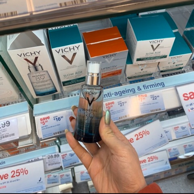 Serum dưỡng da Vichy 75ml - sản phẩm được mua trực tiếp tại siêu thị  Toulouse ( Pháp )