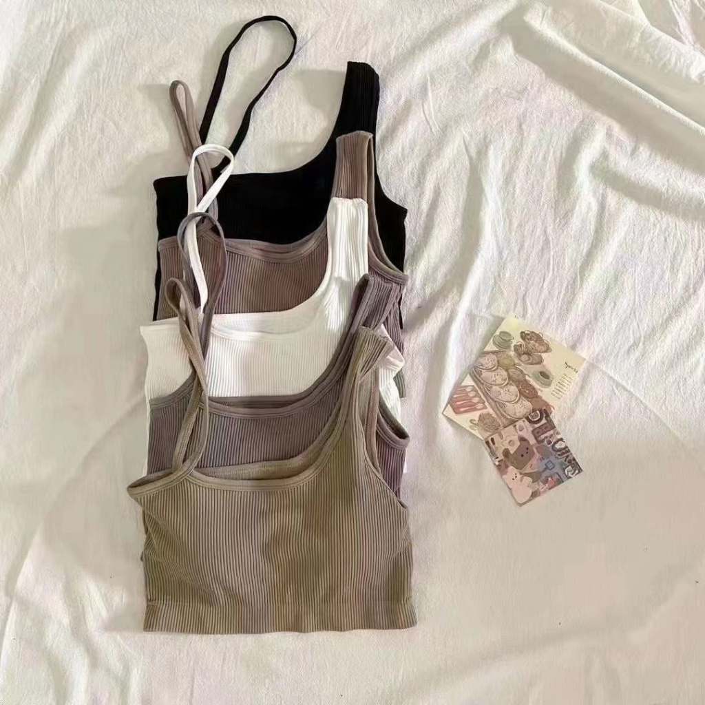 Áo Bra Nữ  Lót Cao Su Cố Định Cúp Ngực Kiểu Dáng Quyến Rũ Cho Nữ