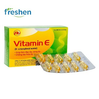 Bổ sung Vitamin E đẹp da chống lão hoá da hộp 30v