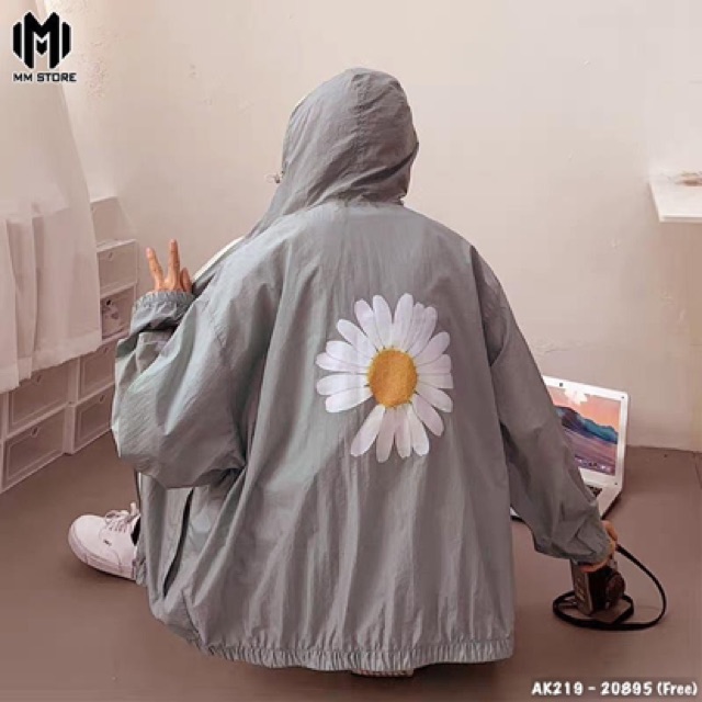 🌵 𝐓𝐡𝐞 𝐔𝐥𝐳𝐳𝐚𝐧𝐠 🌵 219 Áo Khoác Dù Hoa Cúc (Hình Thật) Dù 2 Lớp Unisex - Couple - Hottrend - Giá Sỉ - Siêu Rẻ | BigBuy360 - bigbuy360.vn