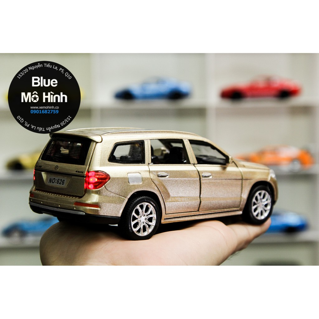 Blue mô hình | Xe mô hình Mercedes GL500 4Matic mở được hết cửa 1:32